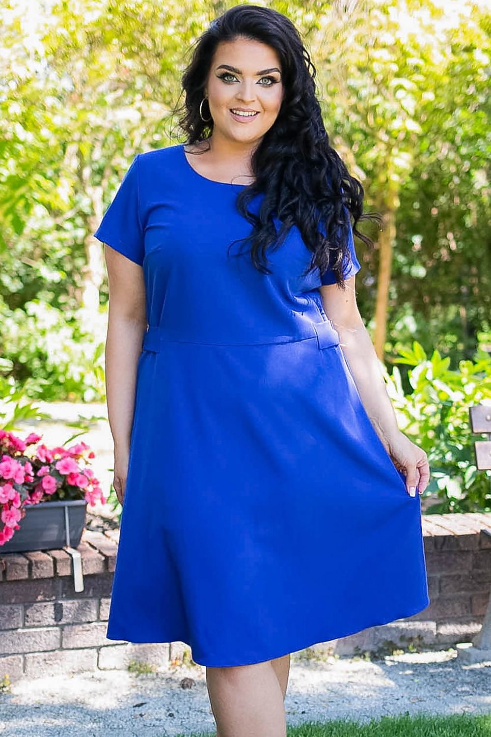 Plus size jurk model 183336 Karko