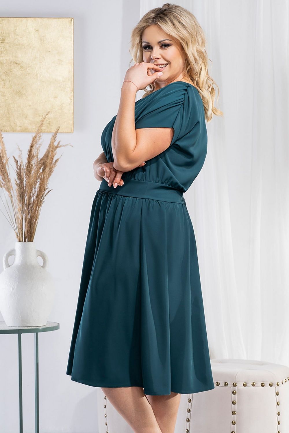 Plus size jurk model 183387 Karko