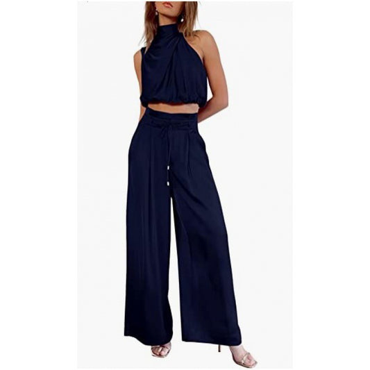 Zomerset casual  buiktopje met broek en wijde pijpen 2-delig set - PrizQ