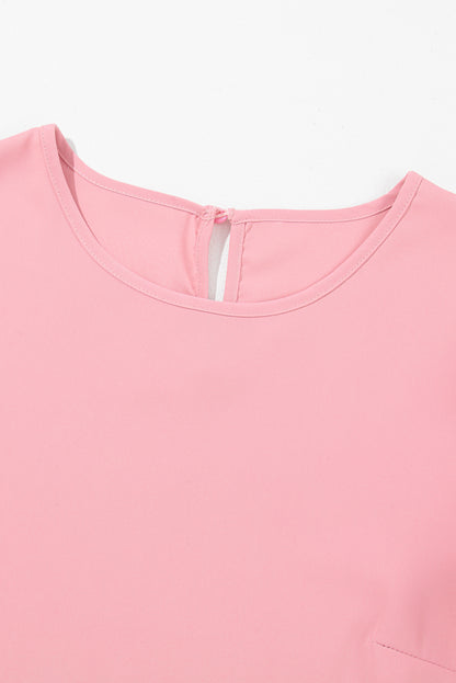 Roze mesh blouse - PrizQ