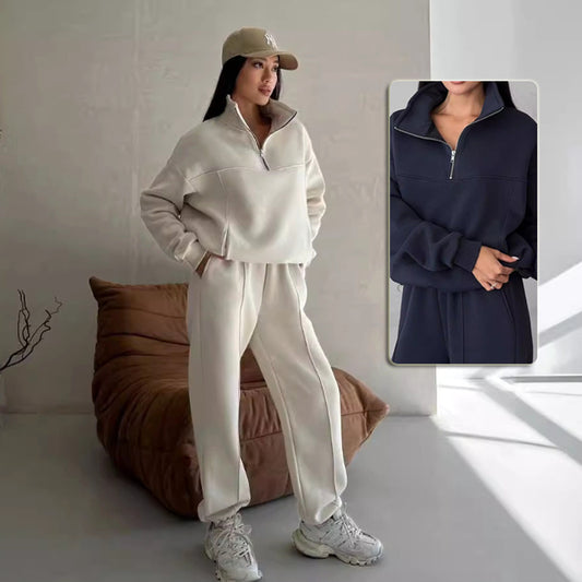 Y2K Joggingpak voor dames – Tweedelige set. Modieuze sportset voor de herfst - PrizQ