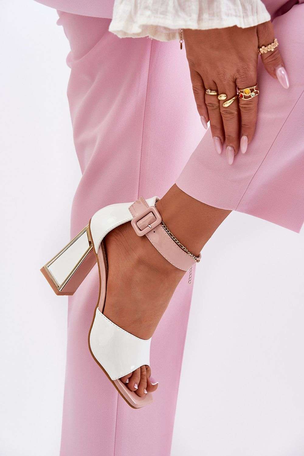  sandalen op hak model 212823 Step in style 