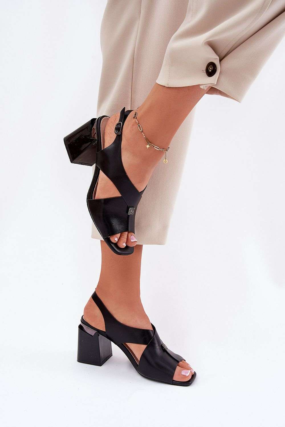  sandalen op hak model 212828 Step in style 
