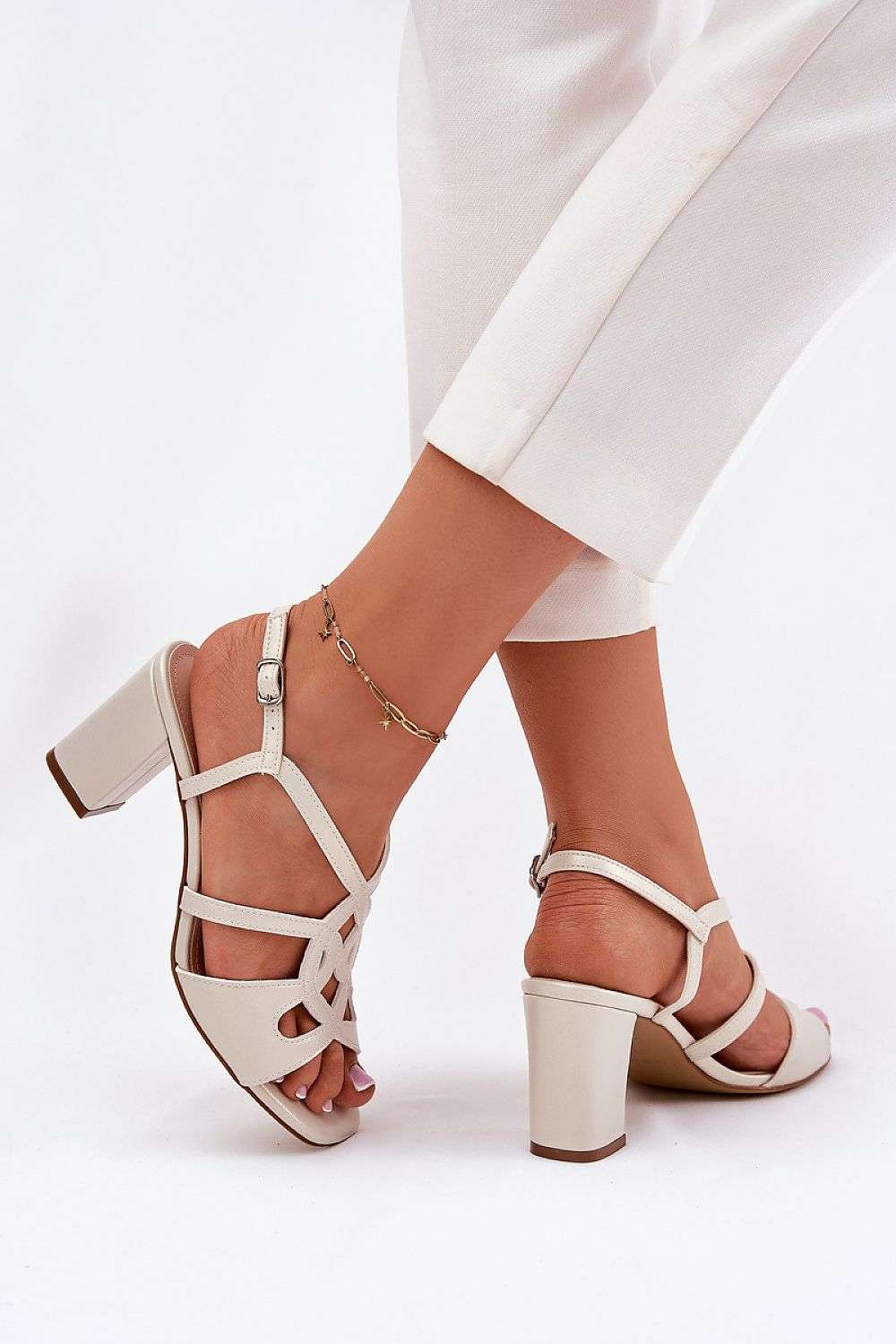  sandalen op hak model 212837 Step in style 