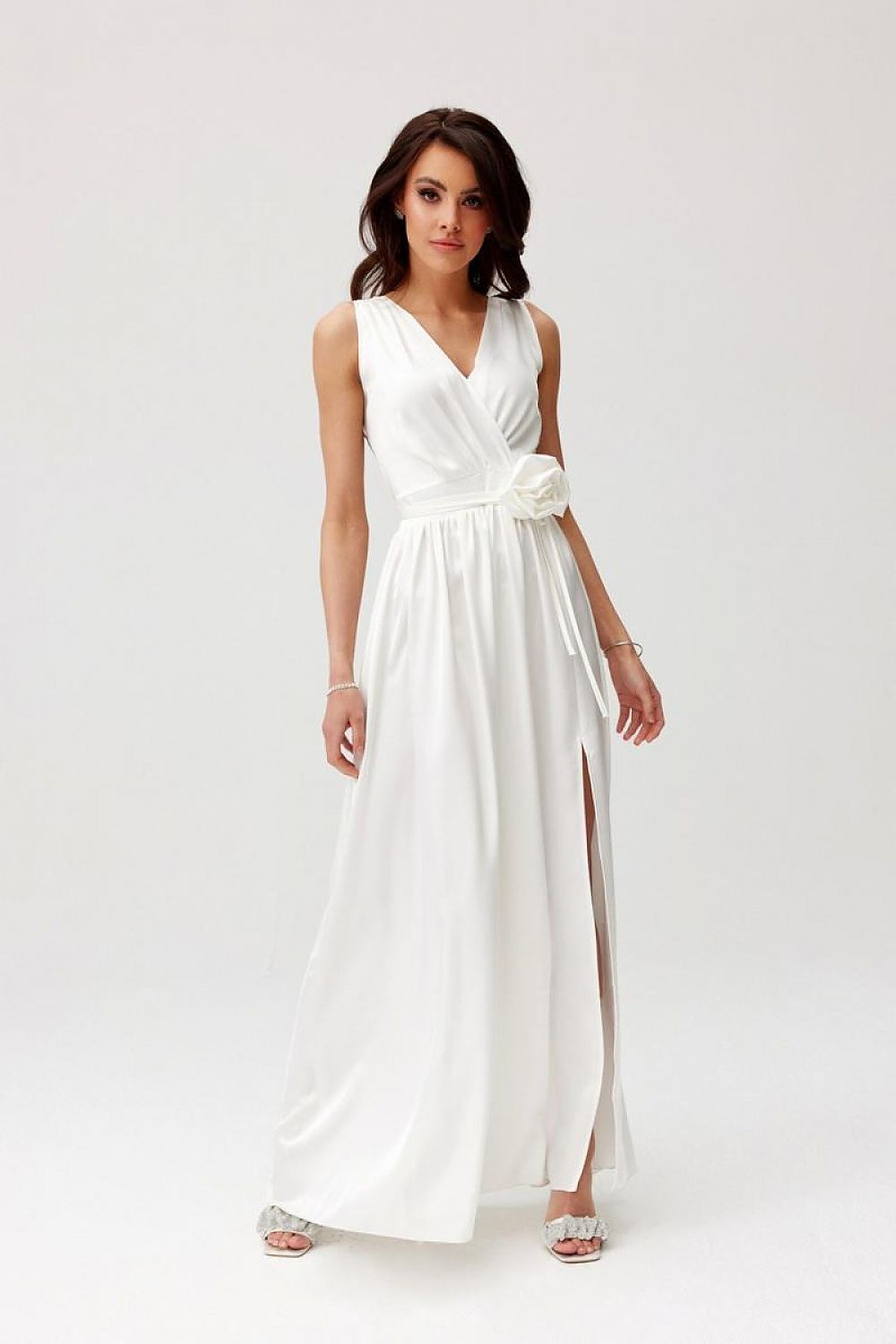 Satin Nocturne evening dress | 196272 Roco Fashion