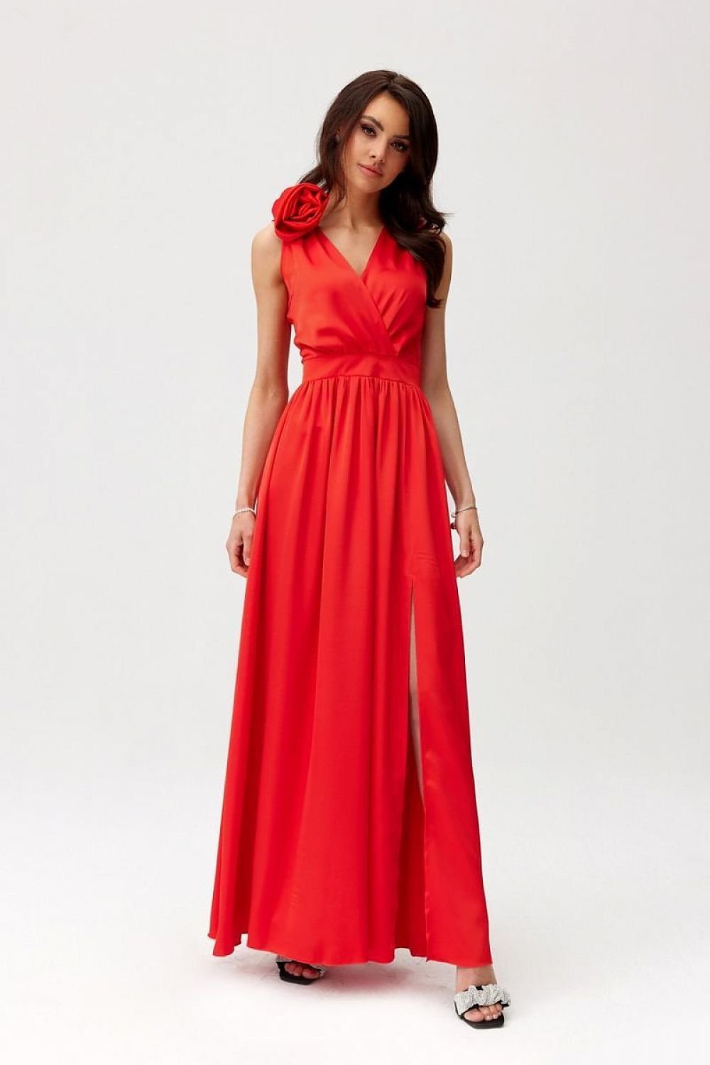 Satin Nocturne evening dress | 196272 Roco Fashion