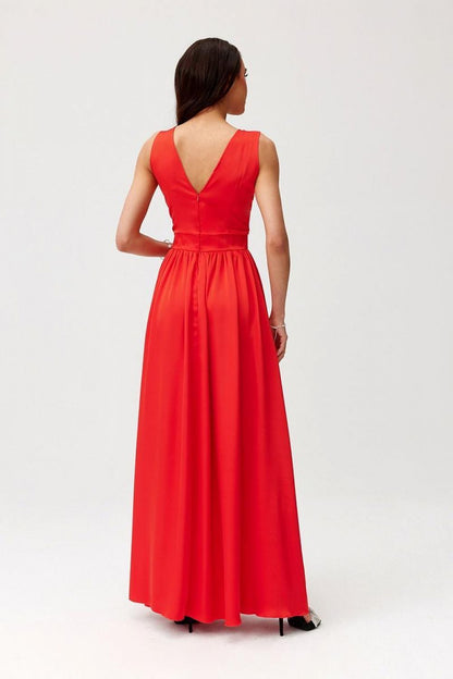 Satin Nocturne evening dress | 196272 Roco Fashion