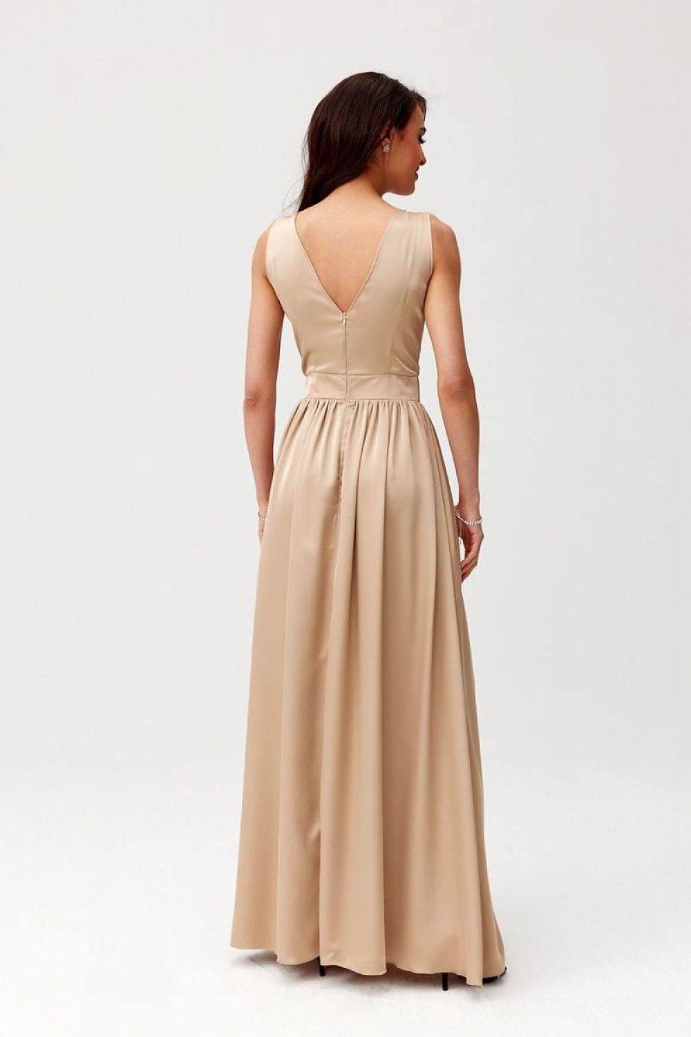 Satin Nocturne evening dress | 196272 Roco Fashion
