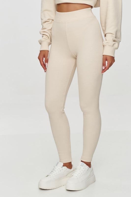 Long leggings model 202958 Makadamia