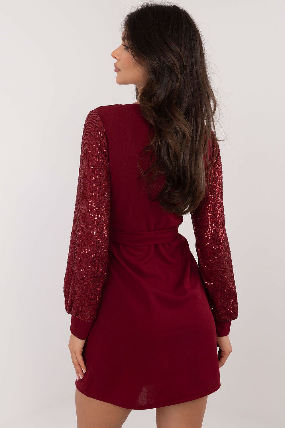 Korte jurk model 203161 Italy Moda