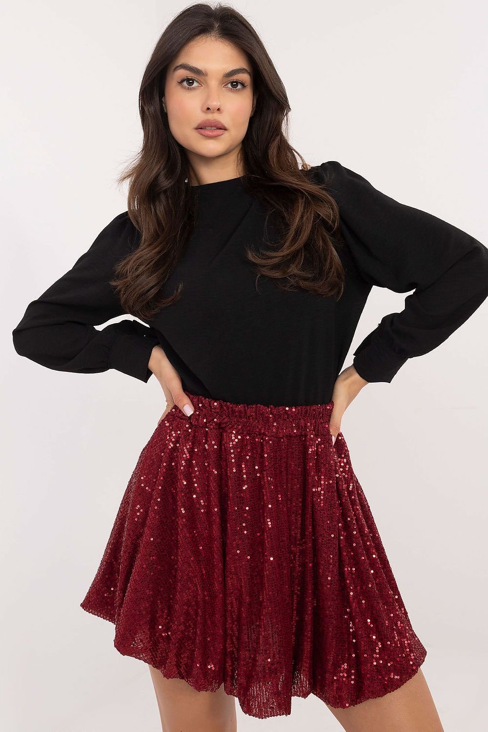 Korte rok model 203773 Italy Moda