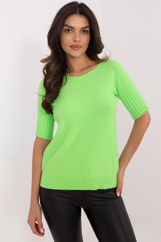 Trui met korte mouwen model 203808 Italy Moda