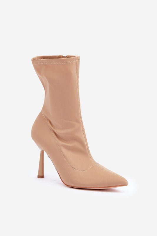 Laarsjes met hoge hak model 204699 Step in style