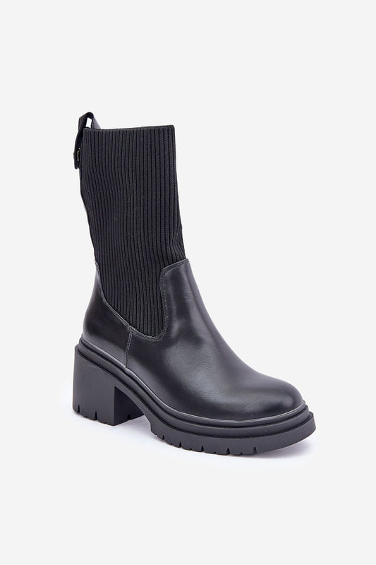 Laarsjes met hoge hak model 204702 Step in style
