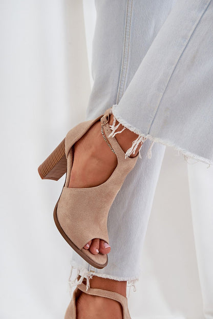  sandalen op hak model 210154 Step in style 