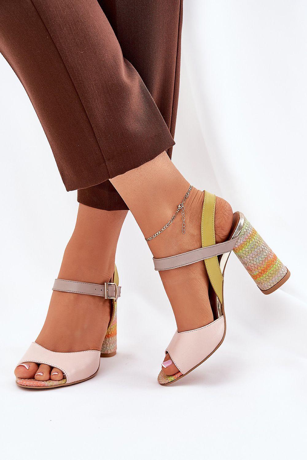  sandalen op hak model 211949 Step in style 