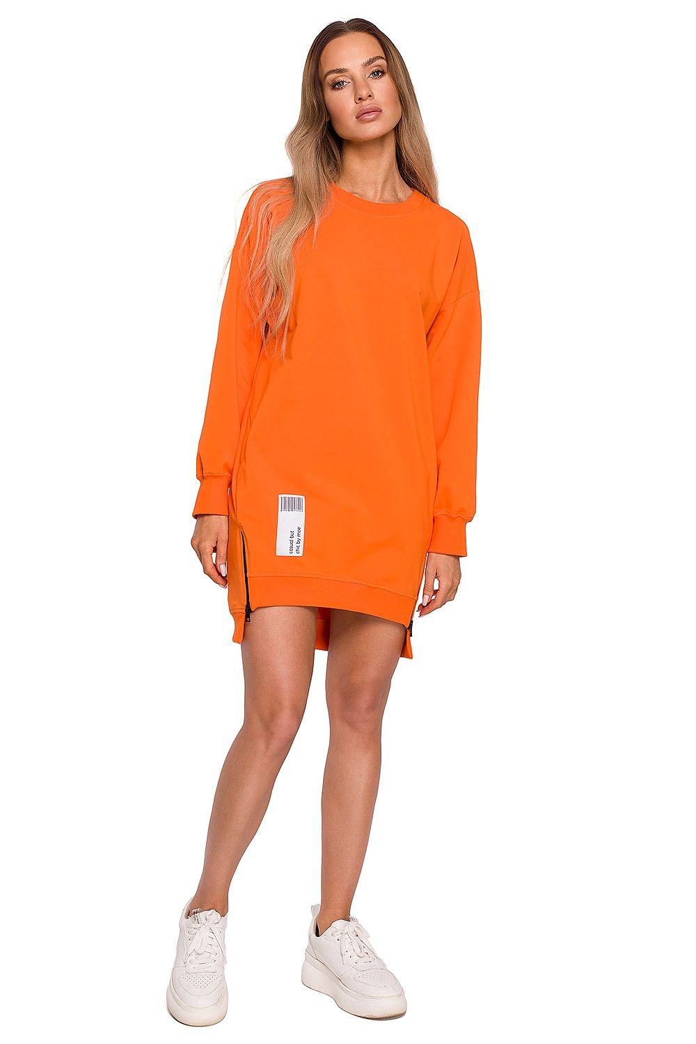 dress Sukienka Model MOE676 Cukierkowy Róż - Moe