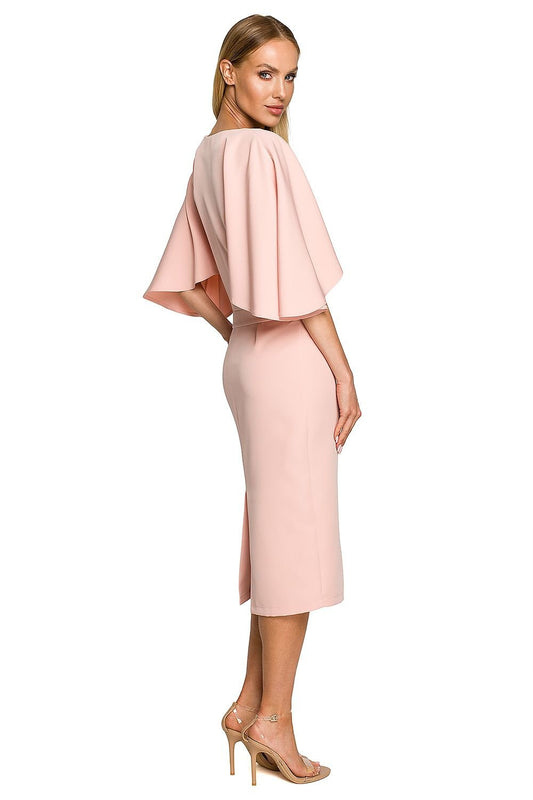 Couture Cascade jurk in beweging - elegante avondoutfit voor bruiloften