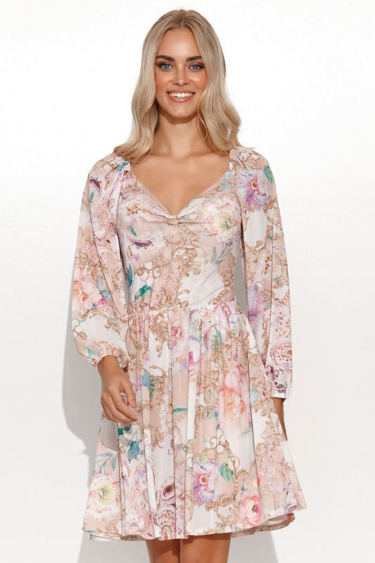 Day dress model 177884 Makadamia