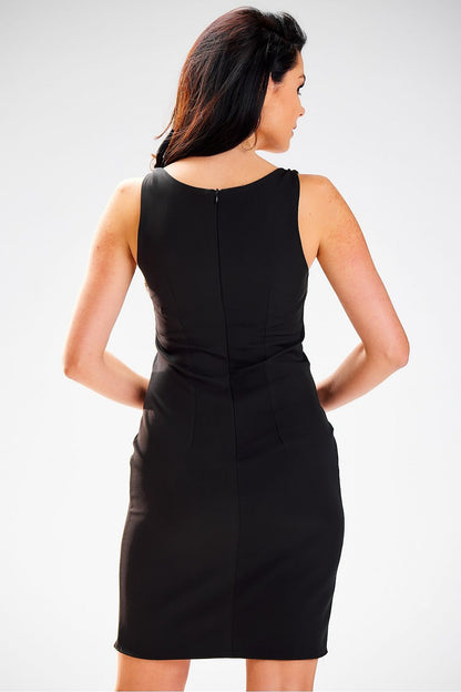 Elegante Aansluitende Jurk met Schouderdetails Model 178669 - PrizQ