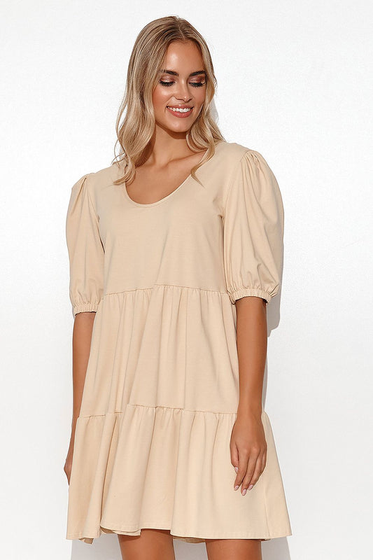 Day dress model 179203 Makadamia