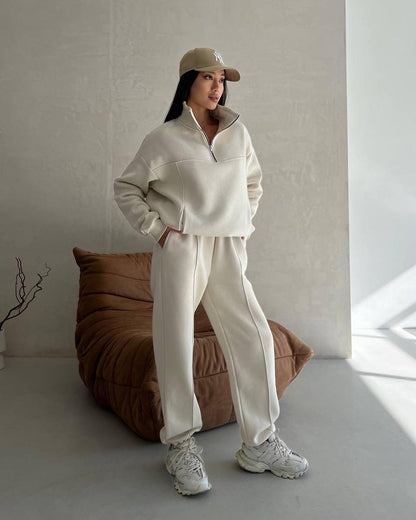Y2K Joggingpak voor dames – Tweedelige set. Modieuze sportset voor de herfst - PrizQ