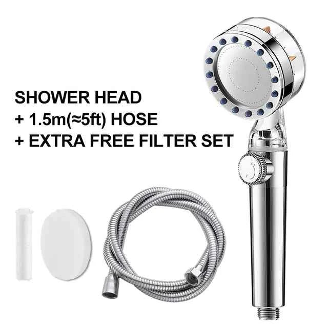 Turbocharged Douchekop – Krachtige Waterstroom voor een Luxe Douche-ervaring